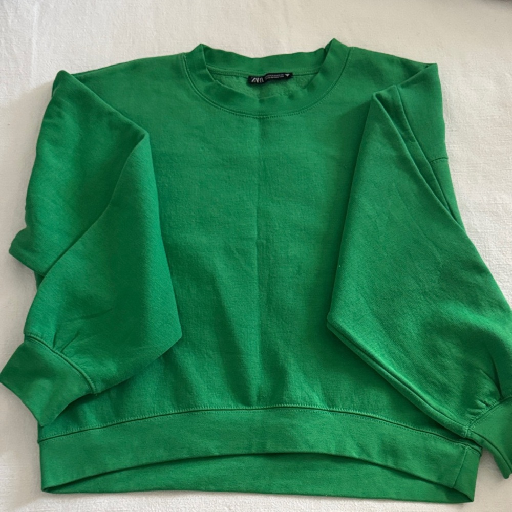 Zara Sweatpants and Crewneck